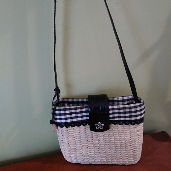 Brighton Handbags - Get your Spring on💙Brighton straw purse💙